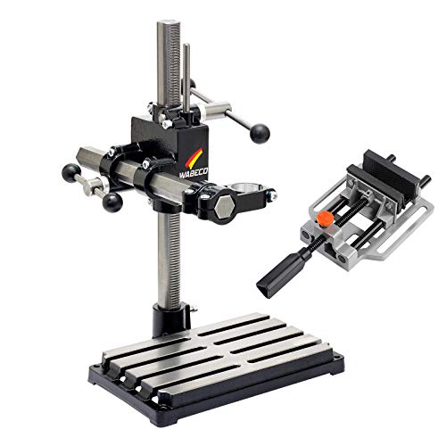 WABECO Bohrständer Fräsständer BF1240 mit Maschinenschraubstock mit Schnellverstellung, 2 Zustellachsen vertikal/horizontal Säule 500 Ausleger 350 mm Made in Germany WABECO Bohrständer Fräsständer BF1240 mit Maschinenschraubstock mit Schnellverstellung, 2 Zustellachsen vertikal/horizontal Säule 500 Ausleger 350 mm Made in Germany von WABECO