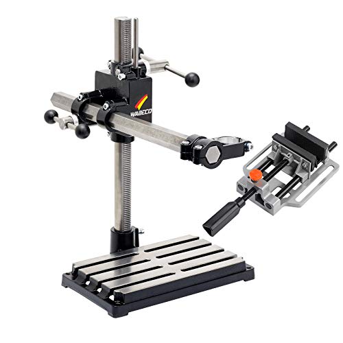 WABECO Bohrständer Fräsständer BF1242 mit Maschinenschraubstock mit Schnellverstellung, 2 Zustellachsen vertikal/horizontal Säule 500 Ausleger 500 mm Made in Germany WABECO Bohrständer Fräsständer BF1242 mit Maschinenschraubstock mit Schnellverstellung, 2 Zustellachsen vertikal/horizontal Säule 500 Ausleger 500 mm Made in Germany von WABECO