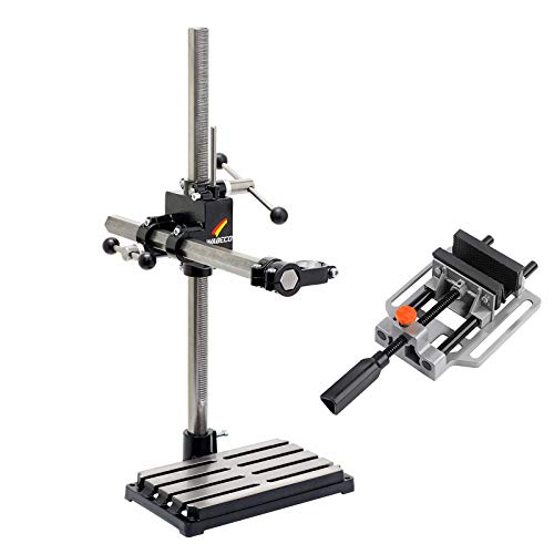 WABECO Bohrständer Fräsständer BF1243 mit Maschinenschraubstock mit Schnellverstellung, 2 Zustellachsen vertikal/horizontal Säule 750 Ausleger 500 mm Made in Germany WABECO Bohrständer Fräsständer BF1243 mit Maschinenschraubstock mit Schnellverstellung, 2 Zustellachsen vertikal/horizontal Säule 750 Ausleger 500 mm Made in Germany von WABECO