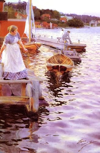 WACTWJNA Ölgemälde BerüHmte Leinwand Drucken Leinwand Malerei Bild Berühmter Künstler von anders zorn Leinwand Druck für Wanddekoration 60x90cm WACTWJNA Ölgemälde BerüHmte Leinwand Drucken Leinwand Malerei Bild Berühmter Künstler von anders zorn Leinwand Druck für Wanddekoration 60x90cm von WACTWJNA