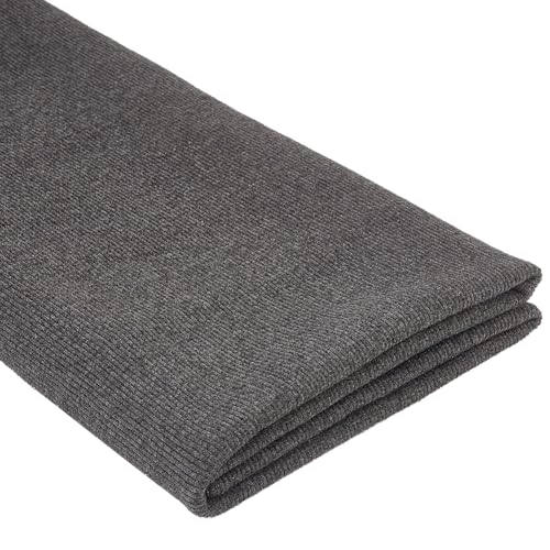 WADORN 136x67cm Baumwoll Strickstoff Rippbündchen Baumwollrippstrickstoff Für Manschetten Natürlicher Rippstrick Baumwollstoff Zum Nähen Grau WADORN 136x67cm Baumwoll Strickstoff Rippbündchen Baumwollrippstrickstoff Für Manschetten Natürlicher Rippstrick Baumwollstoff Zum Nähen Grau von WADORN