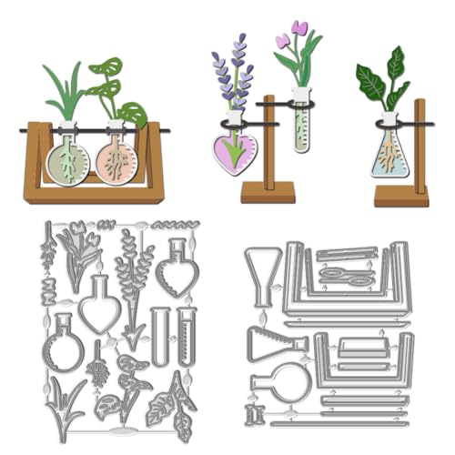 WADORN Stanzschablonen Für Hydrokulturpflanzen, Pflanzen Thema Aus Karbonstahl Vorlage Präge Stanzformen Werkzeug Für DIY Karte Machen Album Papier Handwerk Dekoration WADORN Stanzschablonen Für Hydrokulturpflanzen, Pflanzen Thema Aus Karbonstahl Vorlage Präge Stanzformen Werkzeug Für DIY Karte Machen Album Papier Handwerk Dekoration von WADORN