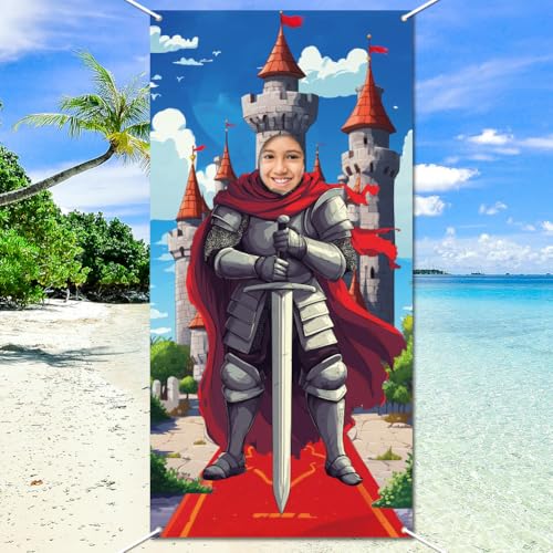 WADORN Türbanner Mit Schlossritter Hintergrundfoto Mittelalterliche Burg Großer Stoff Fototür Hintergrund Requisiten Dekor Mittelalterliches Rittergesicht In Einem Loch Foto Hintergrund 90x180cm WADORN Türbanner Mit Schlossritter Hintergrundfoto Mittelalterliche Burg Großer Stoff Fototür Hintergrund Requisiten Dekor Mittelalterliches Rittergesicht In Einem Loch Foto Hintergrund 90x180cm von WADORN