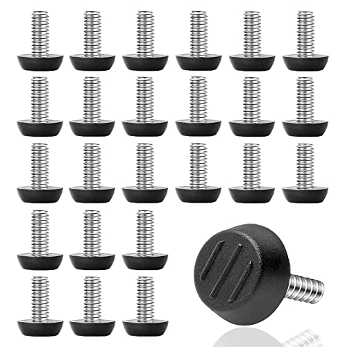 24 Stück 1/4 Zoll UNC-Gewinde verstellbare Möbelnivellierer zum Einschrauben mit Gewinde, verstellbare Nivellierfüße, zum Anschrauben, Möbelnivellierung, Stuhl, Möbelbeine (1/4-Zoll-20UNC-Gewinde) 24 Stück 1/4 Zoll UNC-Gewinde verstellbare Möbelnivellierer zum Einschrauben mit Gewinde, verstellbare Nivellierfüße, zum Anschrauben, Möbelnivellierung, Stuhl, Möbelbeine (1/4-Zoll-20UNC-Gewinde) von WAFJAMF