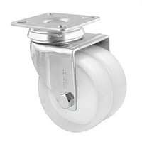 WAGNER® design yourself Apparate-Doppel-Lenkrolle ECO RO 1277 weiß von WAGNER® design yourself