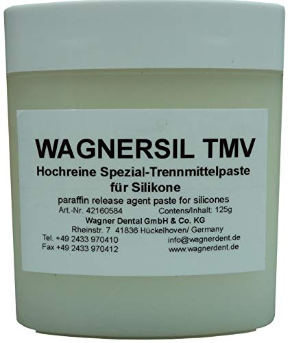 WAGNERSIL TMV, Hochreine Trennmittelpaste Trennmittel für Silikone, 125 g von WAGNERSIL