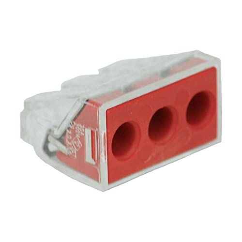 Verbindungsdosenklemme 3-Leiter-Klemme, Rot Verbindungsdosenklemme 3-Leiter-Klemme, Rot von WAGO