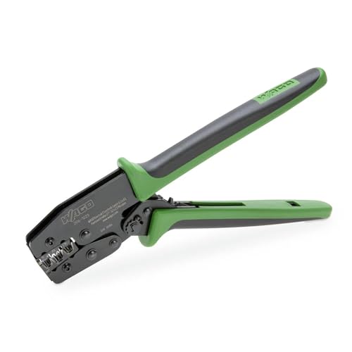 WAGO Crimp-Zange 206-1225 | Crimp-Bereich 10 mm², 16 mm² und 25 mm², für Aderendhülsen mit und ohne Kunststoffkragen, entriegelbare Zwangssperre für eine gasdichte Crimpung WAGO Crimp-Zange 206-1225 | Crimp-Bereich 10 mm², 16 mm² und 25 mm², für Aderendhülsen mit und ohne Kunststoffkragen, entriegelbare Zwangssperre für eine gasdichte Crimpung von WAGO