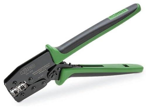 WAGO Crimp-Zange 206-1250 | für Aderendhülsen mit und ohne Kunststoffkragen, entriegelbare Zwangssperre für eine gasdichte Crimpung WAGO Crimp-Zange 206-1250 | für Aderendhülsen mit und ohne Kunststoffkragen, entriegelbare Zwangssperre für eine gasdichte Crimpung von WAGO