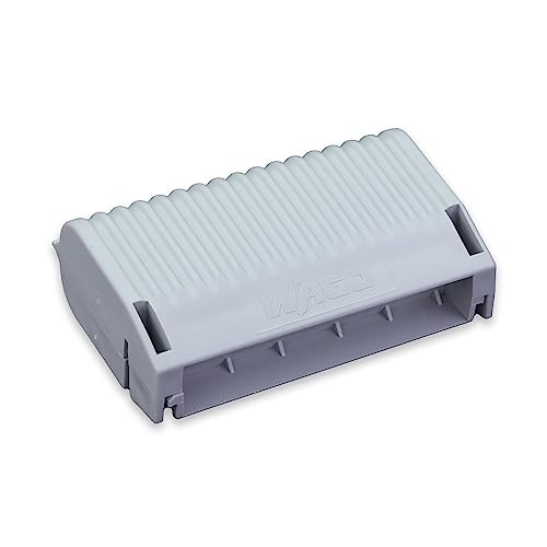WAGO Gelbox 207-1433, max. 6 mm²-Klemmen, 2 Stück, Abg für Aderleitung mit Gel, wasserdicht, feuchtigkeitsschutz für Verbindungsklemmen, IPX8-zertifiziert von WAGO