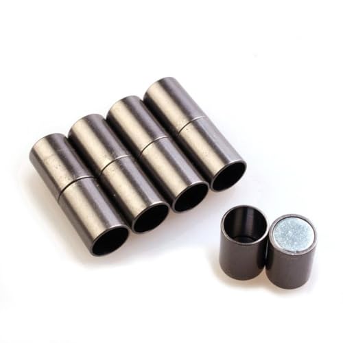 5 Sets Magnetverschlüsse 3 4 6 7 8 10 12 14 15 mm Lederschnur Armband Halskette Verbinder Endkappe für DIY Schmuckherstellung Zubehör-Gunmetal Black-Innendurchmesser 15 mm x 5 Stück 5 Sets Magnetverschlüsse 3 4 6 7 8 10 12 14 15 mm Lederschnur Armband Halskette Verbinder Endkappe für DIY Schmuckherstellung Zubehör-Gunmetal Black-Innendurchmesser 15 mm x 5 Stück von WAJIJD
