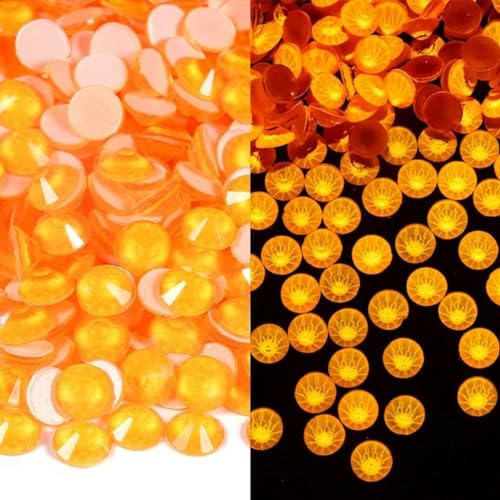 Purpurina Glitzer, Neon, nicht Hotfix, Nagelkunst-Kristalle, Strasssteine, Orange, Neon-SS16, 1440 Stück Purpurina Glitzer, Neon, nicht Hotfix, Nagelkunst-Kristalle, Strasssteine, Orange, Neon-SS16, 1440 Stück von WAJIJD