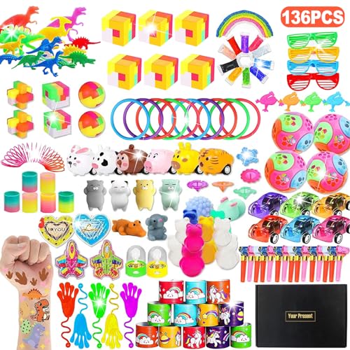 136 Stück Mitgebsel Kindergeburtstag Mitgebsel Set, Kindergeburtstag Gastgeschenke Give Aways Pinata Party Favor Kleinspielzeug für Kinder Mädchen Jungen Mitgebsel Gastgeschenke für Partybeutelfüller 136 Stück Mitgebsel Kindergeburtstag Mitgebsel Set, Kindergeburtstag Gastgeschenke Give Aways Pinata Party Favor Kleinspielzeug für Kinder Mädchen Jungen Mitgebsel Gastgeschenke für Partybeutelfüller von WAKSOX