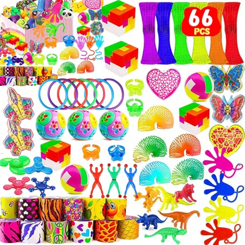 WAKSOX Kindergeburtstag Mitgebsel Set 66 Stück Kindergeburtstag Gastgeschenke, Goodie Taschen Stuffers für Klassenzimmer Belohnung Preise, Geburtstagsgeschenke Spielzeug, Karneval Preise für Kinder WAKSOX Kindergeburtstag Mitgebsel Set 66 Stück Kindergeburtstag Gastgeschenke, Goodie Taschen Stuffers für Klassenzimmer Belohnung Preise, Geburtstagsgeschenke Spielzeug, Karneval Preise für Kinder von WAKSOX