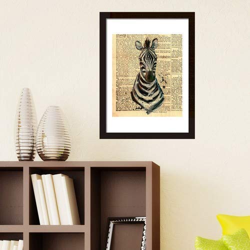 WALPLUS Wand Sticker Zebra Zeitung Tier Plakat Wandbilder Aufkleber Kunst Living Zimmer Kinderzimmer Schule Restaurant Hotel Cafe Büro Dekor Heimdekoration, Bunt WALPLUS Wand Sticker Zebra Zeitung Tier Plakat Wandbilder Aufkleber Kunst Living Zimmer Kinderzimmer Schule Restaurant Hotel Cafe Büro Dekor Heimdekoration, Bunt von WALPLUS