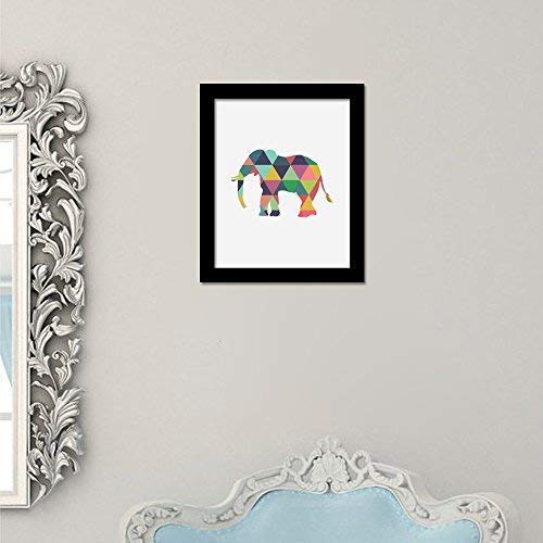 Walplus COM-CP023M Elefant Kunst Leinwand Druck mit FR030 Schwarz Bilderrahmen, Vinyl Mehrfarbig, 40 X 30 X 2 CM Walplus COM-CP023M Elefant Kunst Leinwand Druck mit FR030 Schwarz Bilderrahmen, Vinyl Mehrfarbig, 40 X 30 X 2 CM von WALPLUS