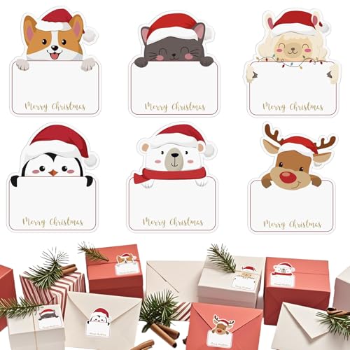 120 Aufkleber Weihnachten zum Beschriften, Geschenkaufkleber Weihnachtsaufkleber Selbstklebend Tiere Etiketten Namensaufkleber Kinder, Sticker Weihnachtssticker Klebeetiketten für Marmeladen Flaschen 120 Aufkleber Weihnachten zum Beschriften, Geschenkaufkleber Weihnachtsaufkleber Selbstklebend Tiere Etiketten Namensaufkleber Kinder, Sticker Weihnachtssticker Klebeetiketten für Marmeladen Flaschen von WANAIR