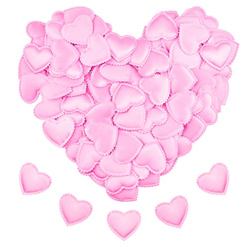 WANDIC Herz-Konfetti-Stoff, 400 Stück, Herz-Schwamm, Blütenblätter, Dekoration, Valentinstag, Herz, Konfetti, Schwamm, Tischverstreuung für Valentinstag, Dating, Hochzeit, Festival, Rosa WANDIC Herz-Konfetti-Stoff, 400 Stück, Herz-Schwamm, Blütenblätter, Dekoration, Valentinstag, Herz, Konfetti, Schwamm, Tischverstreuung für Valentinstag, Dating, Hochzeit, Festival, Rosa von WANDIC