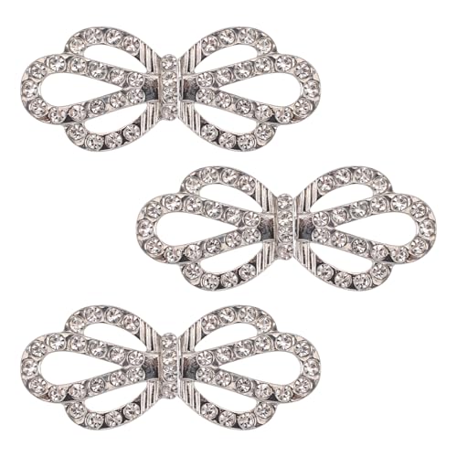 WANDIC Umhang-Verschluss aus Metall, Blütenblatt, 3 Paar, Cardigan-Clips, Kragenverschluss, Kleid, Hemd, Brosche, Clip, Pullover, Schal-Verschluss für Party, Hochzeit, Kleidung WANDIC Umhang-Verschluss aus Metall, Blütenblatt, 3 Paar, Cardigan-Clips, Kragenverschluss, Kleid, Hemd, Brosche, Clip, Pullover, Schal-Verschluss für Party, Hochzeit, Kleidung von WANDIC