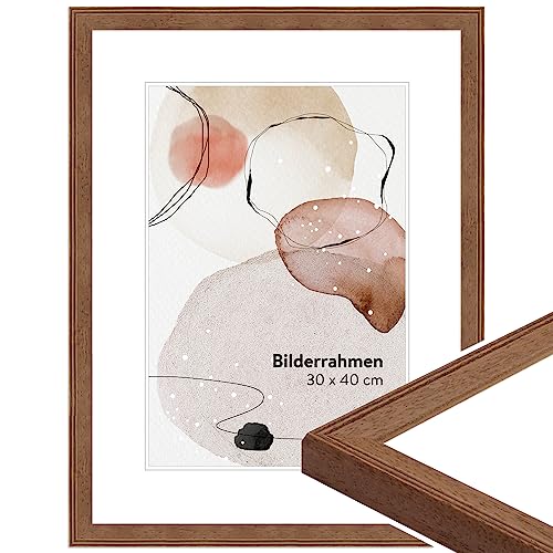 WANDStyle Bilderrahmen Eiche 18x24 cm aus Holz im Stil Modern mit Aufsteller und Aufhänger, Fotorahmen Made in Germany - H320 WANDStyle Bilderrahmen Eiche 18x24 cm aus Holz im Stil Modern mit Aufsteller und Aufhänger, Fotorahmen Made in Germany - H320 von WANDStyle