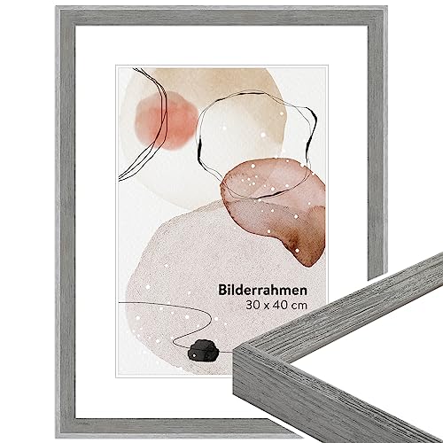 WANDStyle Bilderrahmen Grau 10x15 cm aus Holz im Vintage-Stil mit Aufsteller und Aufhänger, Fotorahmen Made in Germany - H790 WANDStyle Bilderrahmen Grau 10x15 cm aus Holz im Vintage-Stil mit Aufsteller und Aufhänger, Fotorahmen Made in Germany - H790 von WANDStyle