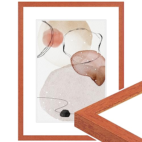 WANDStyle Bilderrahmen Kirschbaum-Optik 20x25 cm aus Holz im Stil Modern zum Aufhängen, Fotorahmen Made in Germany - H950 WANDStyle Bilderrahmen Kirschbaum-Optik 20x25 cm aus Holz im Stil Modern zum Aufhängen, Fotorahmen Made in Germany - H950 von WANDStyle