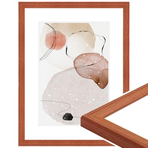 WANDStyle Bilderrahmen Kirschbaum-Optik 20x30 cm aus Holz im Stil Modern zum Aufhängen, Fotorahmen Made in Germany - H320 WANDStyle Bilderrahmen Kirschbaum-Optik 20x30 cm aus Holz im Stil Modern zum Aufhängen, Fotorahmen Made in Germany - H320 von WANDStyle