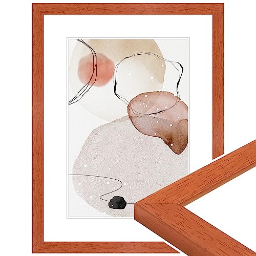 WANDStyle Bilderrahmen Kirschbaum-Optik 20x30 cm aus Holz im Stil Modern zum Aufhängen, Fotorahmen Made in Germany - H430 WANDStyle Bilderrahmen Kirschbaum-Optik 20x30 cm aus Holz im Stil Modern zum Aufhängen, Fotorahmen Made in Germany - H430 von WANDStyle