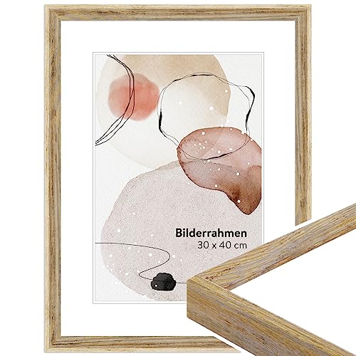 WANDStyle Bilderrahmen Natur 10x20 cm aus Holz im Vintage-Stil zum Aufhängen, Fotorahmen Made in Germany - H790 WANDStyle Bilderrahmen Natur 10x20 cm aus Holz im Vintage-Stil zum Aufhängen, Fotorahmen Made in Germany - H790 von WANDStyle