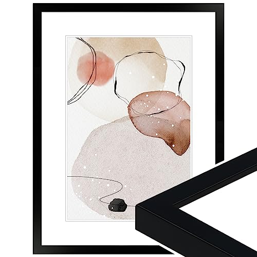 WANDStyle Bilderrahmen Schwarz 30x40 cm aus Holz im Stil Modern zum Aufhängen, Fotorahmen Made in Germany - H950 WANDStyle Bilderrahmen Schwarz 30x40 cm aus Holz im Stil Modern zum Aufhängen, Fotorahmen Made in Germany - H950 von WANDStyle