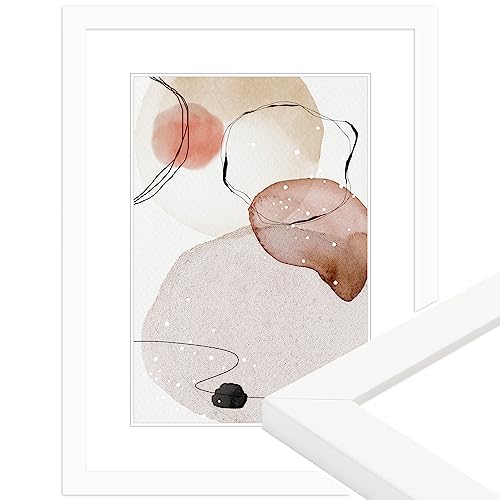 WANDStyle Bilderrahmen Weiß 10x15 cm aus Holz im Stil Modern mit Aufsteller und Aufhänger, Fotorahmen Made in Germany - H430 WANDStyle Bilderrahmen Weiß 10x15 cm aus Holz im Stil Modern mit Aufsteller und Aufhänger, Fotorahmen Made in Germany - H430 von WANDStyle