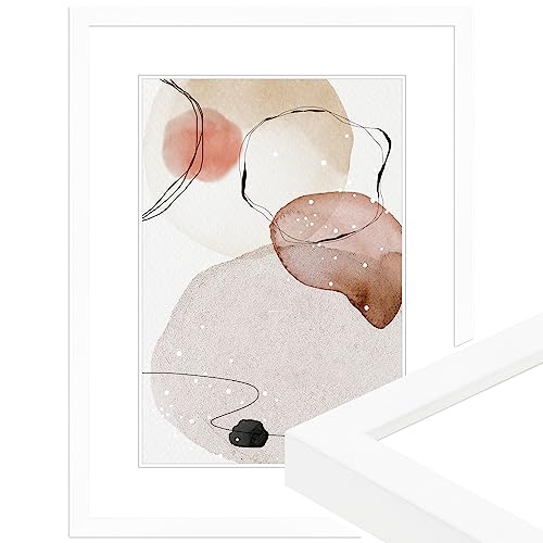 WANDStyle Bilderrahmen Weiß 30x45 cm aus Holz im Stil Modern zum Aufhängen, Posterrahmen Made in Germany - H950 WANDStyle Bilderrahmen Weiß 30x45 cm aus Holz im Stil Modern zum Aufhängen, Posterrahmen Made in Germany - H950 von WANDStyle