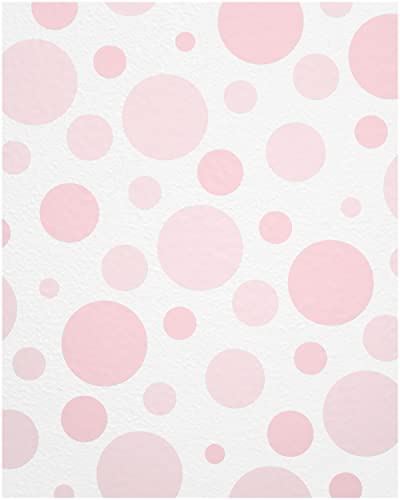 WANDfee Wandtattoo Punkte I Farbwunsch I pastell rosa I Wandsticker Wandaufkleber Wanddeko für Kinderzimmer Babyzimmer Mädchen Junge von WANDfee