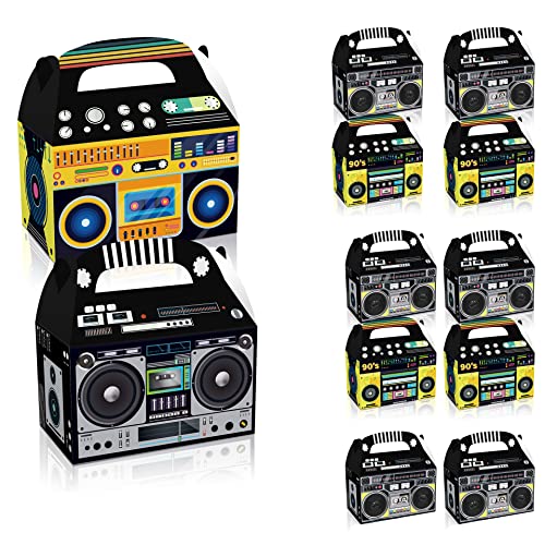 WANGCL 12 Stück 80er Jahre Party Favor Boxen Retro Radio Dekorationen Tafelaufsätze für 1980er Jahre Thema Hip Hop Musik Geburtstag Party Supplies WANGCL 12 Stück 80er Jahre Party Favor Boxen Retro Radio Dekorationen Tafelaufsätze für 1980er Jahre Thema Hip Hop Musik Geburtstag Party Supplies von WANGCL