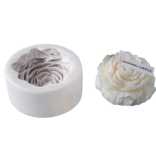WANGCL 3D-Silikonform Pfingstrosenform Gießform, zum Selbermachen, Blumenherstellung, Kuchendekoration, Backformen für Hochzeit, Geburtstag, Party, Weihnachtsdekoration WANGCL 3D-Silikonform Pfingstrosenform Gießform, zum Selbermachen, Blumenherstellung, Kuchendekoration, Backformen für Hochzeit, Geburtstag, Party, Weihnachtsdekoration von WANGCL