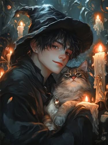 Diamond Painting Anime 5D Diamond Painting Erwachsene Groß xxl 70x90cm, DIY Diamant Painting Bilder Katze Bastelset Erwachsene, Dimond Painting Set Crystal Art für Home Wand Dekoration -YZ1002 Diamond Painting Anime 5D Diamond Painting Erwachsene Groß xxl 70x90cm, DIY Diamant Painting Bilder Katze Bastelset Erwachsene, Dimond Painting Set Crystal Art für Home Wand Dekoration -YZ1002 von WANGLLPGY