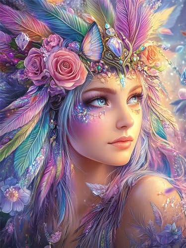 Diamond Painting Fee 5D Diamond Painting Erwachsene Groß 60x80cm, DIY Diamant Painting Bilder Prinzessin Bastelset Erwachsene, Dimond Painting Set Crystal Art für Home Wand Dekoration -YZ1012 Diamond Painting Fee 5D Diamond Painting Erwachsene Groß 60x80cm, DIY Diamant Painting Bilder Prinzessin Bastelset Erwachsene, Dimond Painting Set Crystal Art für Home Wand Dekoration -YZ1012 von WANGLLPGY
