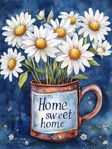 Diamond Painting Gänseblümchen 5D Diamond Painting Erwachsene Groß xxl 80x120cm, DIY Diamant Painting Bilder Retrostil, Dimond Painting Set Crystal Art für Home Wand Dekoration Geschenk -YZ1036 Diamond Painting Gänseblümchen 5D Diamond Painting Erwachsene Groß xxl 80x120cm, DIY Diamant Painting Bilder Retrostil, Dimond Painting Set Crystal Art für Home Wand Dekoration Geschenk -YZ1036 von WANGLLPGY