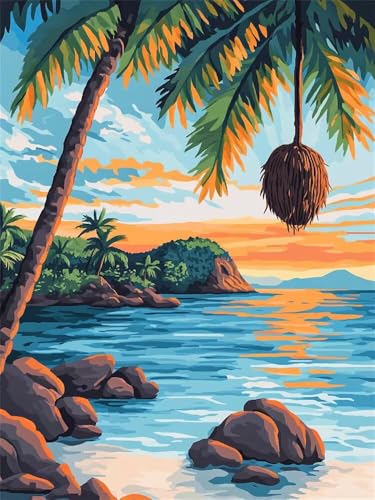 Diamond Painting Kokosnussbaum 5D Diamond Painting Erwachsene Groß xxl 80x120cm, DIY Diamant Painting Bilder Meer Bastelset Erwachsene, Dimond Painting Set für Home Wand Dekoration Geschenk -YZ1040 Diamond Painting Kokosnussbaum 5D Diamond Painting Erwachsene Groß xxl 80x120cm, DIY Diamant Painting Bilder Meer Bastelset Erwachsene, Dimond Painting Set für Home Wand Dekoration Geschenk -YZ1040 von WANGLLPGY