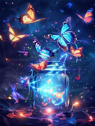 Diamond Painting Schmetterling 5D Diamond Painting Erwachsene Groß 40x60cm, DIY Diamant Painting Bilder Fantasie Bastelset Erwachsene, Dimond Painting Set für Home Wand Dekoration Geschenk -YZ844 Diamond Painting Schmetterling 5D Diamond Painting Erwachsene Groß 40x60cm, DIY Diamant Painting Bilder Fantasie Bastelset Erwachsene, Dimond Painting Set für Home Wand Dekoration Geschenk -YZ844 von WANGLLPGY