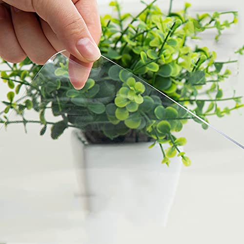 WANGTIAN Tischschutz für Möbel, transparente Tischdecke, 2 mm Dicke, ultradünne, hochglänzende, durchsichtige PVC-Tischdecke, leicht zu reinigende, durchsichtige Tischdeckenabdeckung aus Kunststoff g von WANGTIAN
