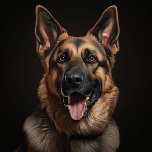 Malen Nach Zahlen Erwachsene,DIY Handgemalt Ölgemälde,mit Pinseln Malerei Kits Erwachsene Kunsthandwerk für Zuhause 40x40 cm,golden retriever tier hund porträt,,Mit Rahmen Malen Nach Zahlen Erwachsene,DIY Handgemalt Ölgemälde,mit Pinseln Malerei Kits Erwachsene Kunsthandwerk für Zuhause 40x40 cm,golden retriever tier hund porträt,,Mit Rahmen von WANGXIAO