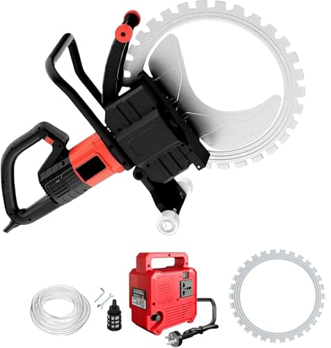 BetonringsäGe Industrielle 8900W Hochfrequenz-Ringsäge, Intelligente Wasserversorgung-Verbindungswasserpumpe, 41cm/52cm/60cm-Diamantklinge für Stein, Bewehrungsstahl, Granit, Beton,40cmCuttingDepth BetonringsäGe Industrielle 8900W Hochfrequenz-Ringsäge, Intelligente Wasserversorgung-Verbindungswasserpumpe, 41cm/52cm/60cm-Diamantklinge für Stein, Bewehrungsstahl, Granit, Beton,40cmCuttingDepth von WANGYYDS