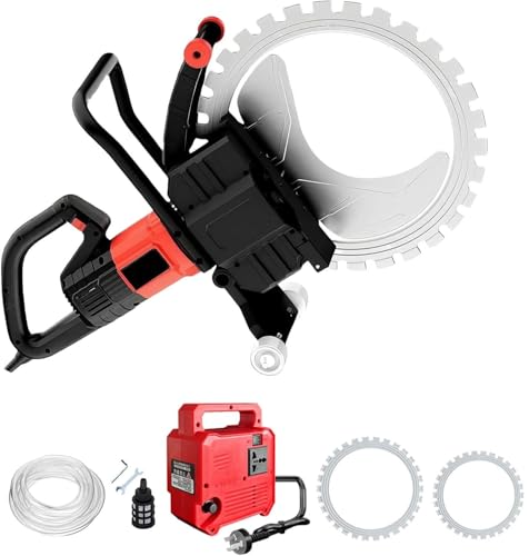 BetonringsäGe Industrielle 8900W Hochfrequenz-Ringsäge, Intelligente Wasserversorgung-Verbindungswasserpumpe, 41cm/52cm/60cm-Diamantklinge für Stein, Bewehrungsstahl, Granit, Beton,30cm+40cmDepth BetonringsäGe Industrielle 8900W Hochfrequenz-Ringsäge, Intelligente Wasserversorgung-Verbindungswasserpumpe, 41cm/52cm/60cm-Diamantklinge für Stein, Bewehrungsstahl, Granit, Beton,30cm+40cmDepth von WANGYYDS