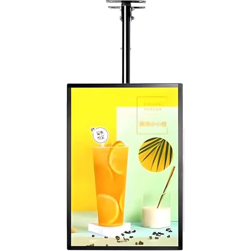 WANGYYDS Menütafel Mit Hintergrundbeleuchtung/Schlanker LED-Leuchtkasten Mit Schnapprahmen, Gleichmäßige HD-Farbhelligkeit, Neigung Von 0–90°, Müheloser Magnetischer Posterwechsel 60×70cm/23.6×27.6in von WANGYYDS