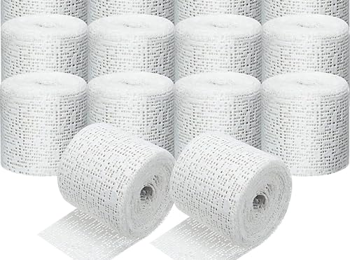 WANGZAIZAI Babybauch Gipsbinden 10er Set - Gipsbinden Babybauch Schwanger Geschenk Gips Binden Abdruck Verband Gipsabdruck Gipsbinde Baby Bauch Basteln Modellbau schnelltrocknend(5cm x 3m) von WANGZAIZAI