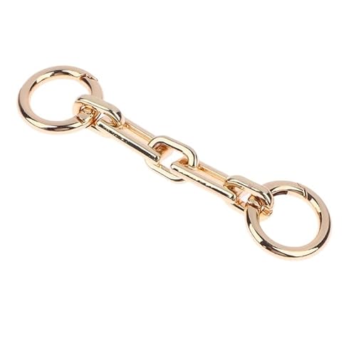 WANGZEYU Taschenkette Taschen-Verlängerungskette, Geldbörsenkette, Schulter-Crossbody-Gurt, Griffe, Taschenzubehör, Handtasche, DIY, Ersatzketten, Charm-Dekoration Kette FüR Tasche(9.5cm) von WANGZEYU