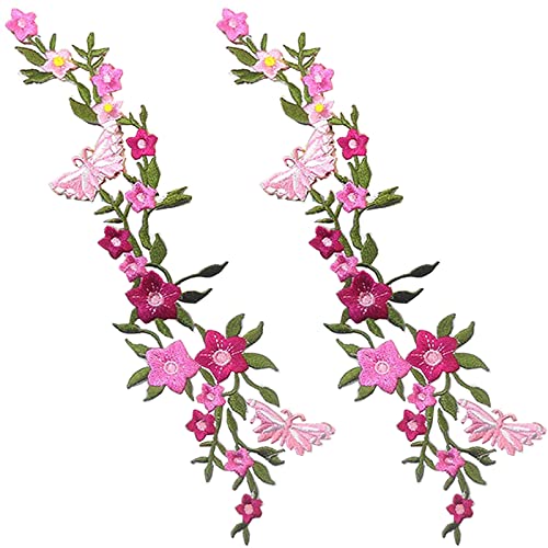 zeng Aufnäher mit gestickten Applikationen 2 Stück Schmetterlinge Blume Applique zum Basteln, Nähen, Jeans, Kleidung, Handtaschen, Caps, Vorhänge, Bettwäsche,Bekleidung, Andere Stoffe zeng Aufnäher mit gestickten Applikationen 2 Stück Schmetterlinge Blume Applique zum Basteln, Nähen, Jeans, Kleidung, Handtaschen, Caps, Vorhänge, Bettwäsche,Bekleidung, Andere Stoffe von zeng