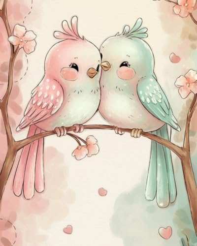 WANMIU Malen nach Zahlen Rosa Liebhaber Kits für Anfänger Erwachsene DIY Art Decor Handgemalte Malerei nach Zahlen Kreatives Geschenk Home Decoration 16x20 Zoll WANMIU Malen nach Zahlen Rosa Liebhaber Kits für Anfänger Erwachsene DIY Art Decor Handgemalte Malerei nach Zahlen Kreatives Geschenk Home Decoration 16x20 Zoll von WANMIU