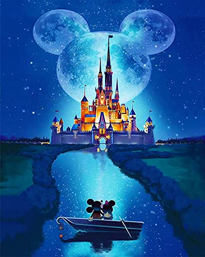 5D Diamond Painting,Diamant Painting Set,Diamant Painting Bilder,für Wohnzimmer Schlafzimmer Büro Wand Dekoration,Geschenk für Erwachsene Kinder(30 * 40CM) (Disney C) von WANSHANG